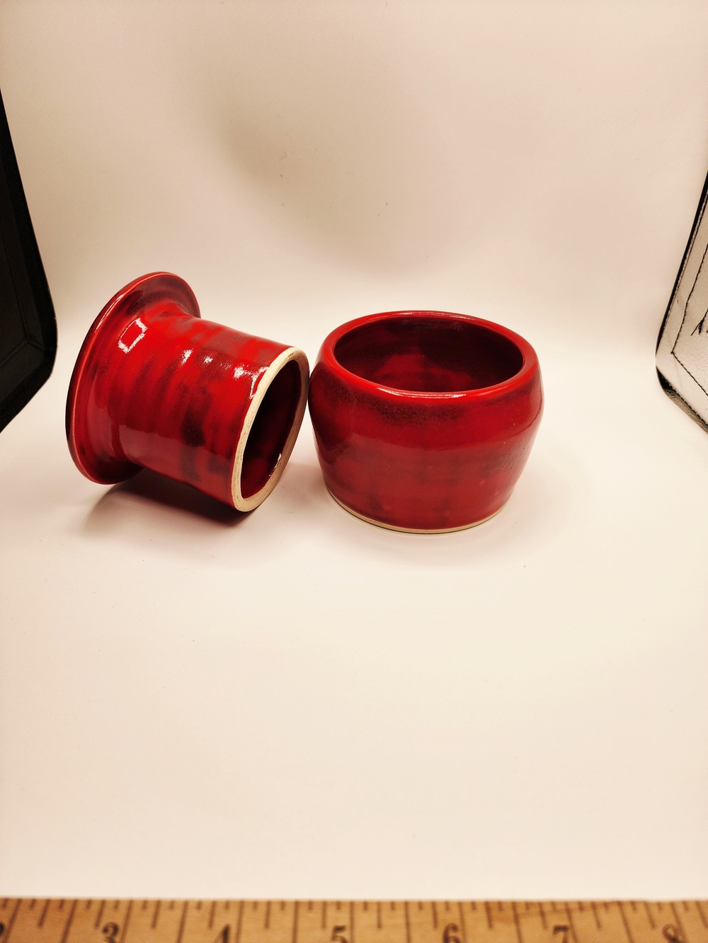 Butter Bell Ceramic Red Hand Thrown Pottery